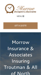Mobile Screenshot of insurewithmorrow.com
